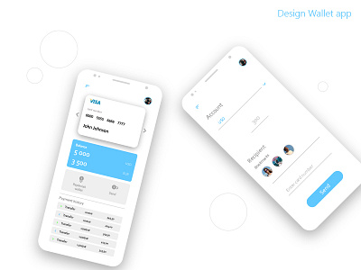 White e-wallet design