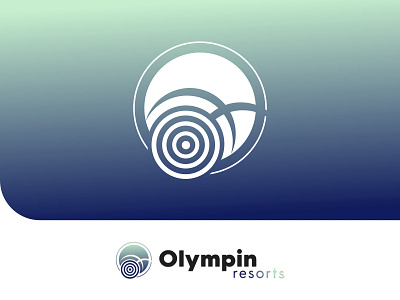 Olympin Resorts (Concept) branding design icon logo vector