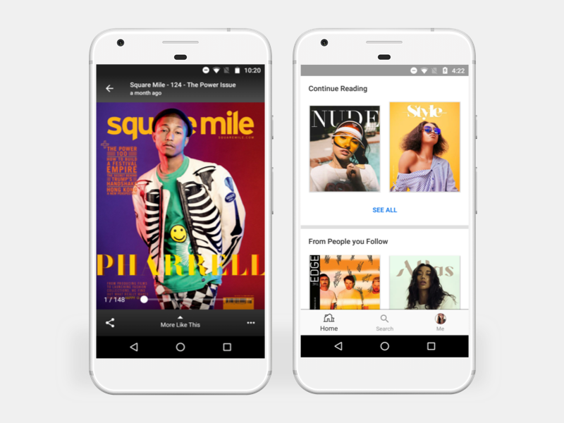 issuu Android App 5.2.4 by Peter Assentorp | Dribbble ...