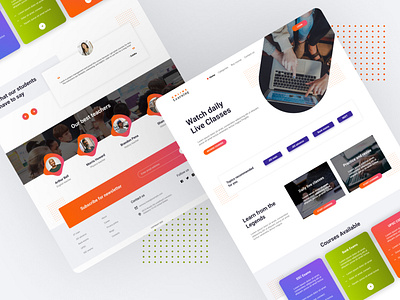 Education Landing Page