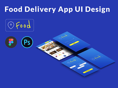 Near Food App UI Design app app design branding design mobile app design ui ui deisgn ui design ux vector