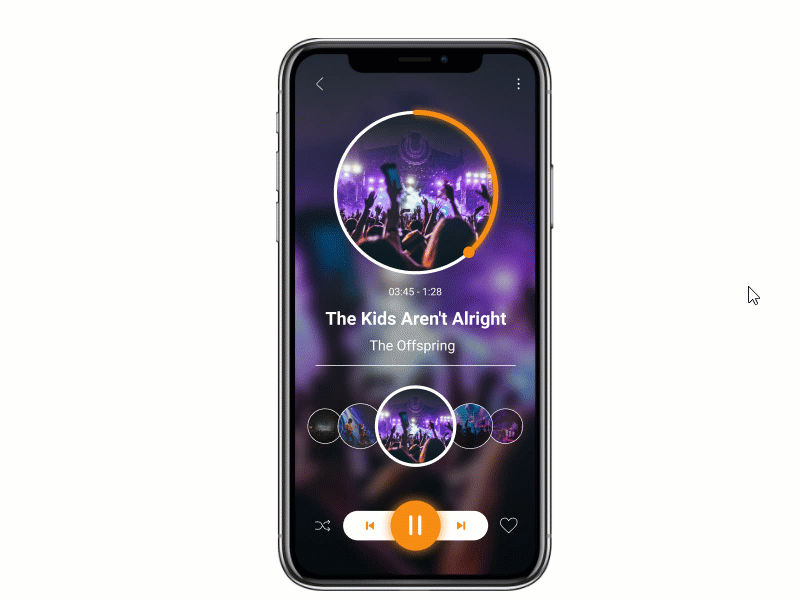 Music app Animation animation animation after effects app app design branding mobile animation mobile app design mobile design ui ui deisgn ui design vector