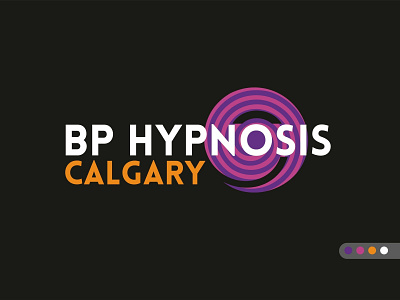 BP Hypnosis Calgary Logo branding design flat logo logo design