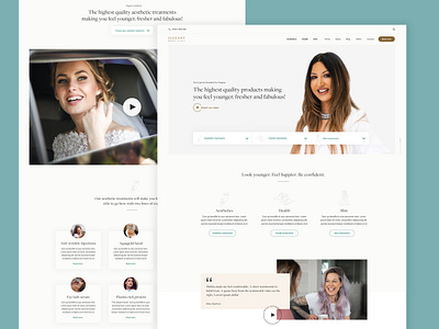 Elegant Beauty Clinic Website