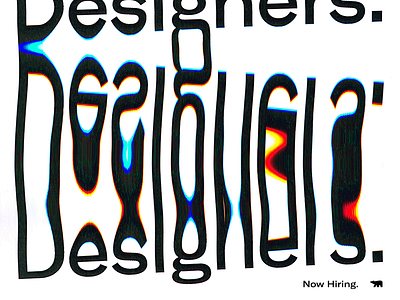 We're Hiring agency design designers hiring job opportunity san diego skew