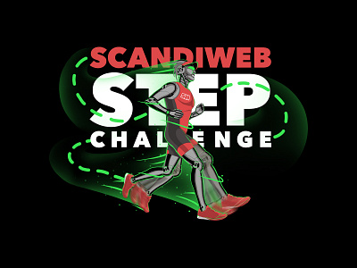 Step challenge illustration