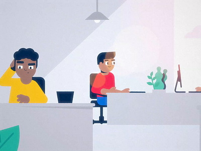 Crowdbonus explainer video after effects animation animation 2d characters