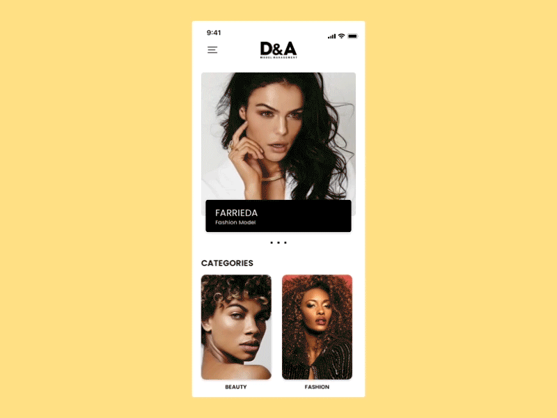 Model Management App Concept