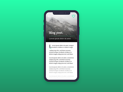Blog Post app article blog blog app blog design design