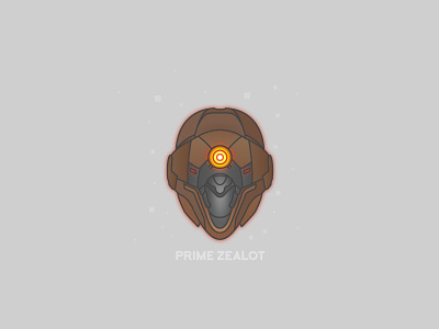 Prime Zealot Helm bungie destiny helmet illustrator vector video games