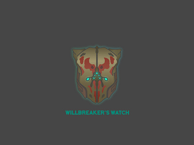 Willbreaker's Watch bungie destiny helmet illustrator vector video games