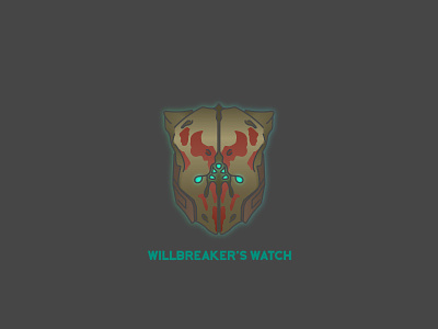 Willbreaker's Watch bungie destiny helmet illustrator vector video games