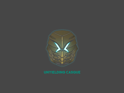 Unyeilding Casque bungie destiny helmet illustrator vector video games