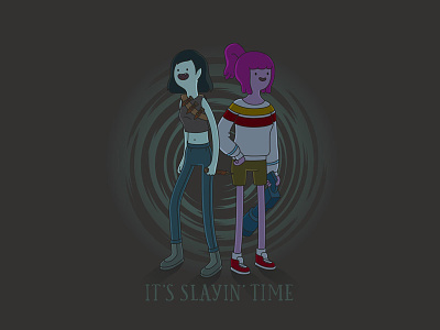 It's Slayin' Time adventure time animation character competition threadless vampires