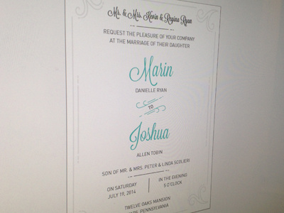 Wedding Invitation card event invitation invite print wedding