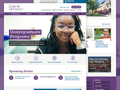 Carlow University Website Redesign