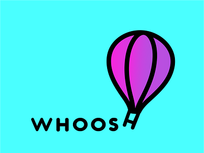 Hot Air Balloon branding dailylogochallenge design icon illustration lettering logo vector