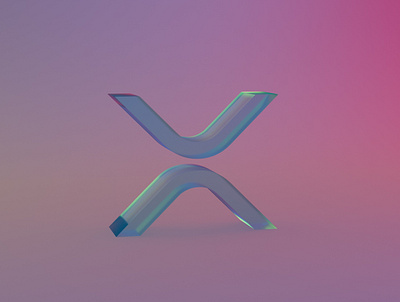 Ripple (XRP) 3D symbol 3d 3d art 3d render c4d c4d2023 cinema4d crypto cryptocurrency logo redshift ripple xrp