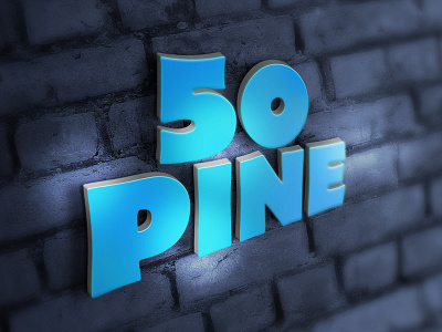 3D Logo Mockup