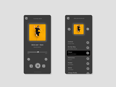 Music Mobile Screen app app design app designer branding design mobile app design mobile ui music music app music app ui music screen ui