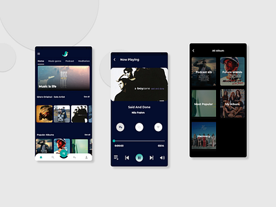 Music and video App with Admin Panel in flutter