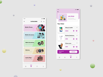 Ecommerce app UI android app app design app designer categories category design ecommerce flutter ios minimal mobile ui mobileappdesign mobileappdevelopment neumorphic order ui uidesigner uiux uiuxdesign