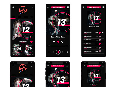 Music App Design