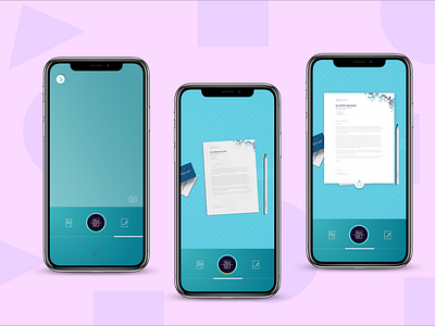 Scan App adobe xd adobexd app app design app designer branding design document scan mobile app design mobile ui scan scan app scan app design scanner scanning signature singnature app singnature app design