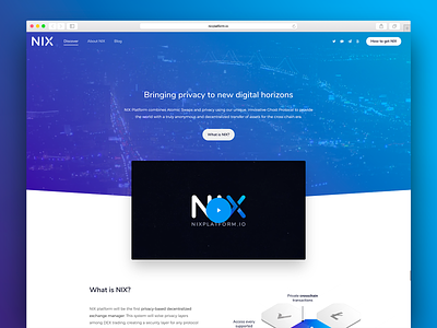 [2018] NIX Platform - Web design and development web design web development website wordpress