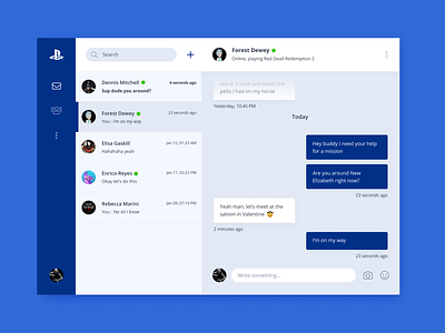 Direct Messaging (Daily UI #013)