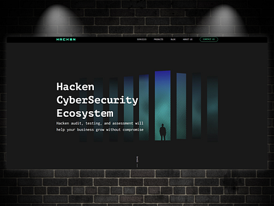 Landing page for Saas project cyber landing page saas web web design web development