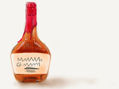 bourbon sketch bourbon illustration ipad kentucky makers mark paper53 paperapp sketch whiskey whisky