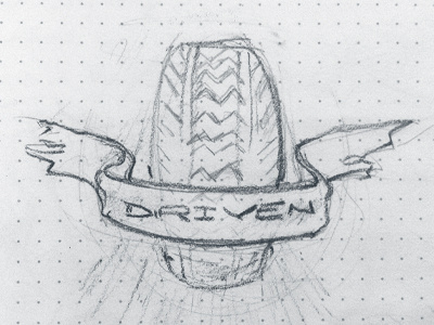 Driven Sketch 2 banner driven sketch tire tread