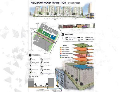 Neighborhood Poster Design architect architectural design architectural design studio architectural visualization architecture design design art designer designs designstudio icon neighborhood poster poster art poster design typography