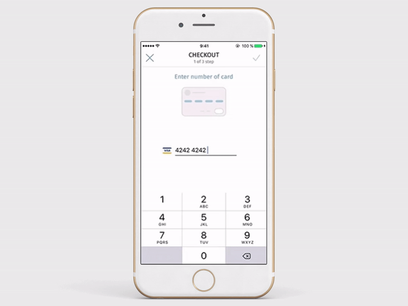 Checkout concept and payment stage animation app check out design ecommerce flat payment ui ux