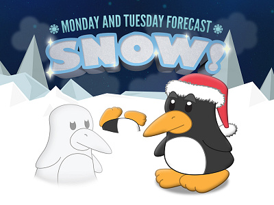 Snow Is On The Forecast!