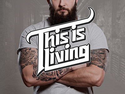 This Is Living - Student Series christianity church custom typography student ministry typography youth ministry