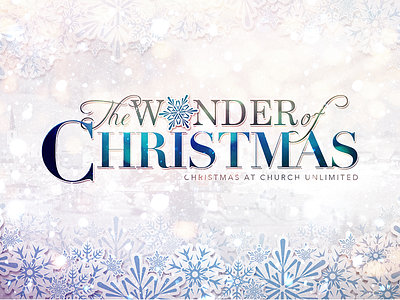 The Wonder of Christmas christianity christmas christmas artwork church festive snow the wonder of christmas