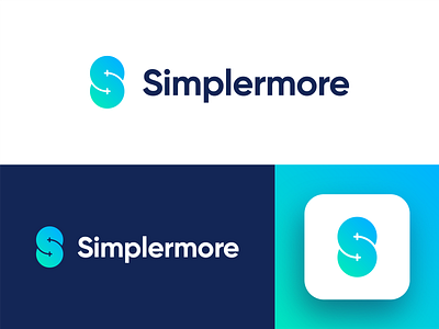 simplermore.com - Logo Design Exploration app branding clean design flat logo minimalism simple