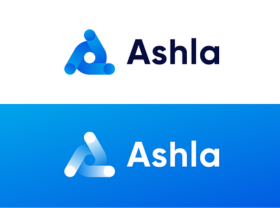 Ashla - Logo Design branding clean design flat logo minimalism simple