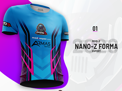 Mod-Z Esport Jersey Design branding creative designer esport jersey design photoshop