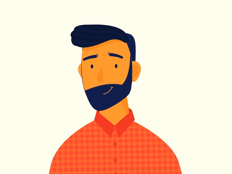 Hello Dribbble 2d motion graphics after effects gif hello character animation design motion
