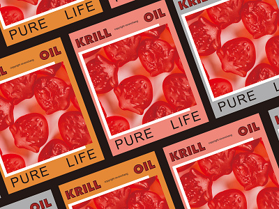 Krill Oil // Poster art book art direction illustration poster art printdesign typography