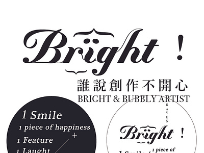 Bright & Bubbly Artist bookdesign design editorial design editorial illustration pub typography