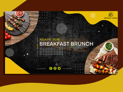 BreakfastUI-Brunch branding breakfast cafe cooking dailyui design studio designs food food and drink graphic graphicdesign illustration landing page product restaurant vector web web interface web marketing website