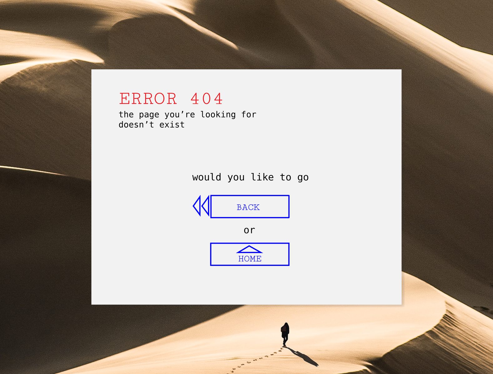 404 Error