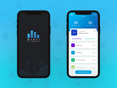 Mynti Sales Performance app