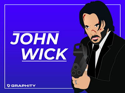 John Wick illustrator movie johnwick