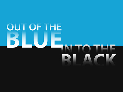 Blue&Black design illustrator lifesucks typography vector