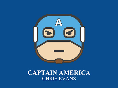 Captain America avengers chrisevans design graphic design graphicdesign happybirthday illustration illustrator vector